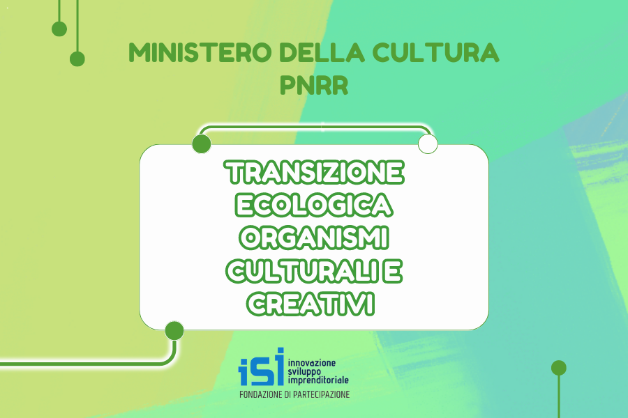 Transizione Ecologica Organismi Culturali e Creativi