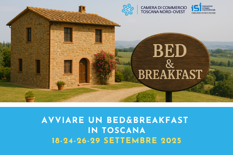 Aprire un Bed & Breakfast in Toscana
