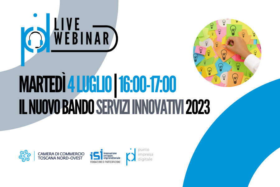 Il Nuovo Bando Servizi Innovativi 2023
