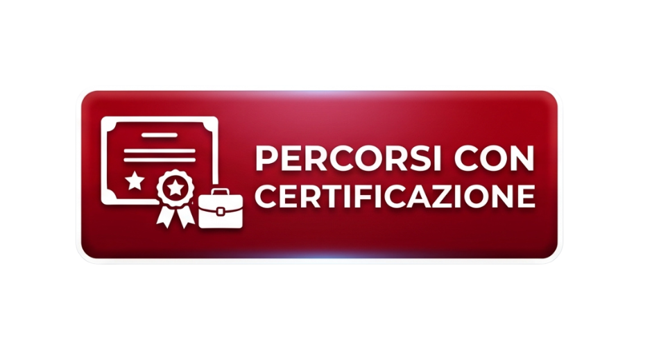 Pulsante percorsi con cert 2026