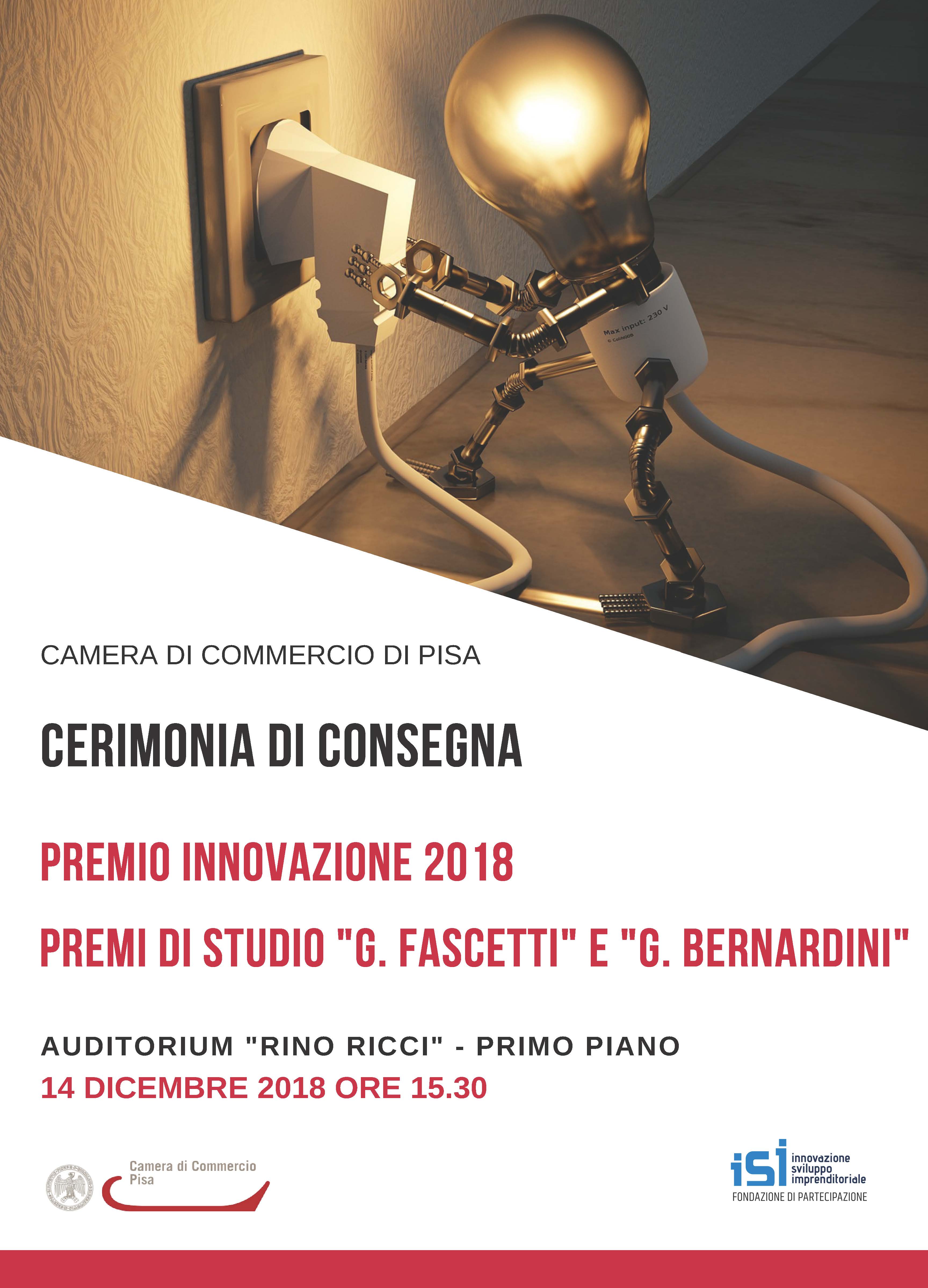 locandina Premio innovazione 2018 11 12