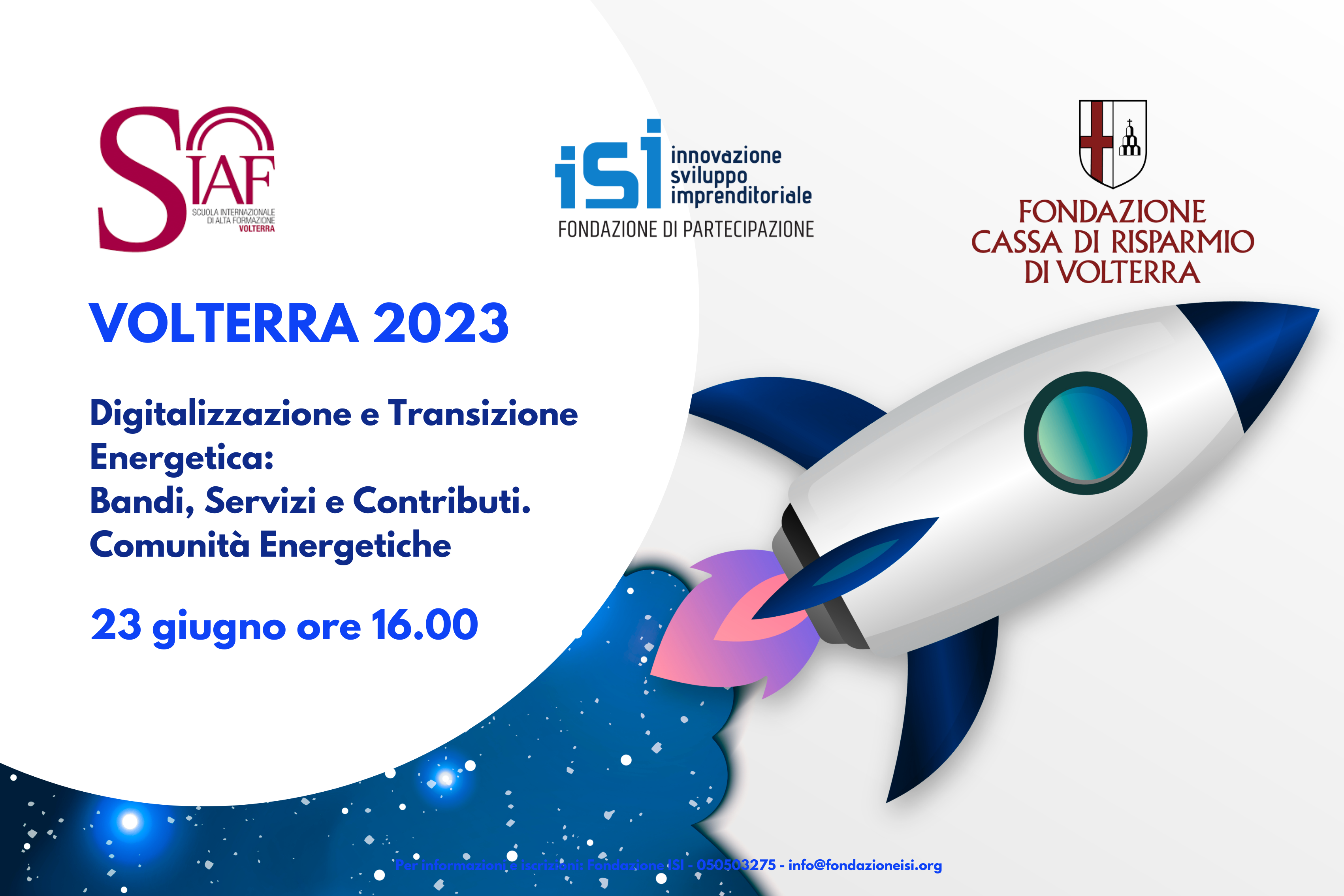 Volterra 2023: Digitalizzazione e Transizione Energetica